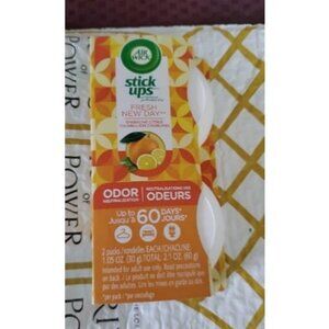 Air Wick Stick Ups Air Freshener, Sparkling Citrus, 2ct